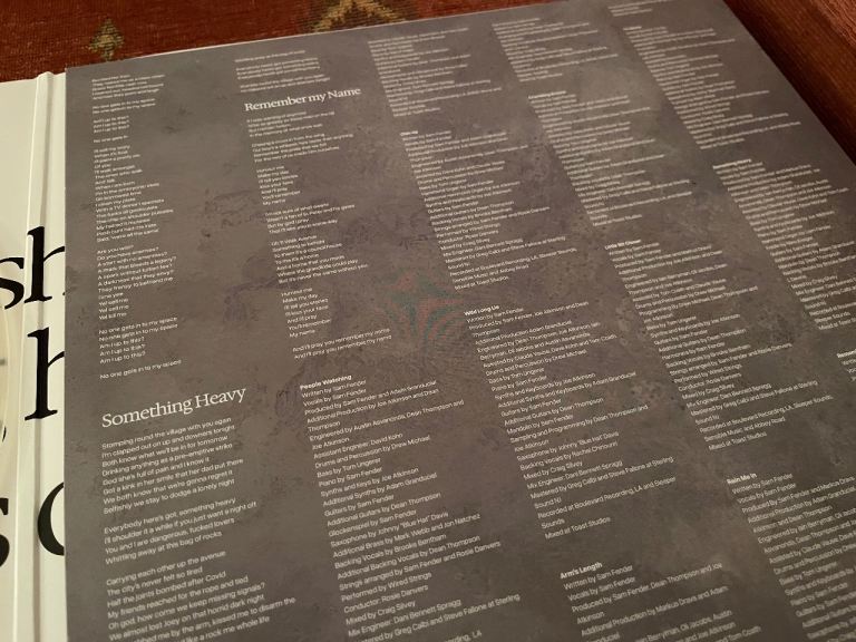 Sam Fender People Watching Vinyl Album Spotify Special Edition