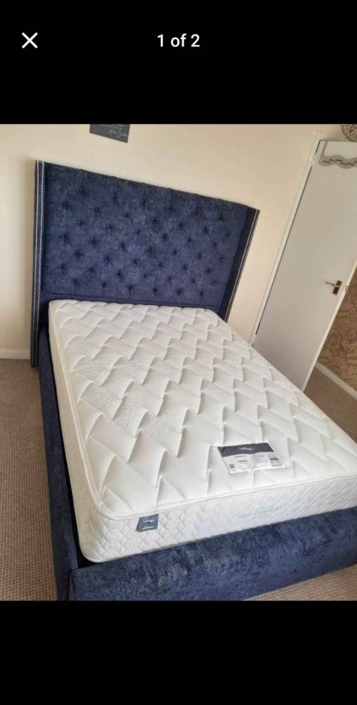 Double Bed and Silent Night Mattress 