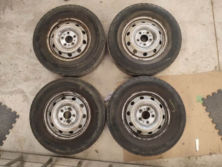 Van Wheels (Steel) - Citroen Relay, Peugeot Boxer,  Fiat Ducato