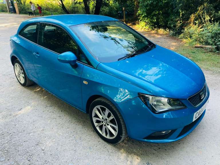 2015 64 SEAT Ibiza 1.4 Toca Sport Coupe, Euro 5, 3 Door, Petrol, Manual, Metallic Blue