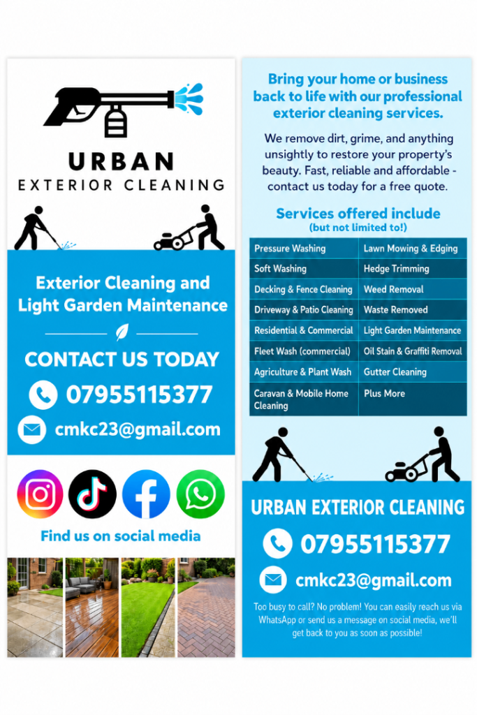 Professional Pressure Washing Services | Norwich & Norfolk