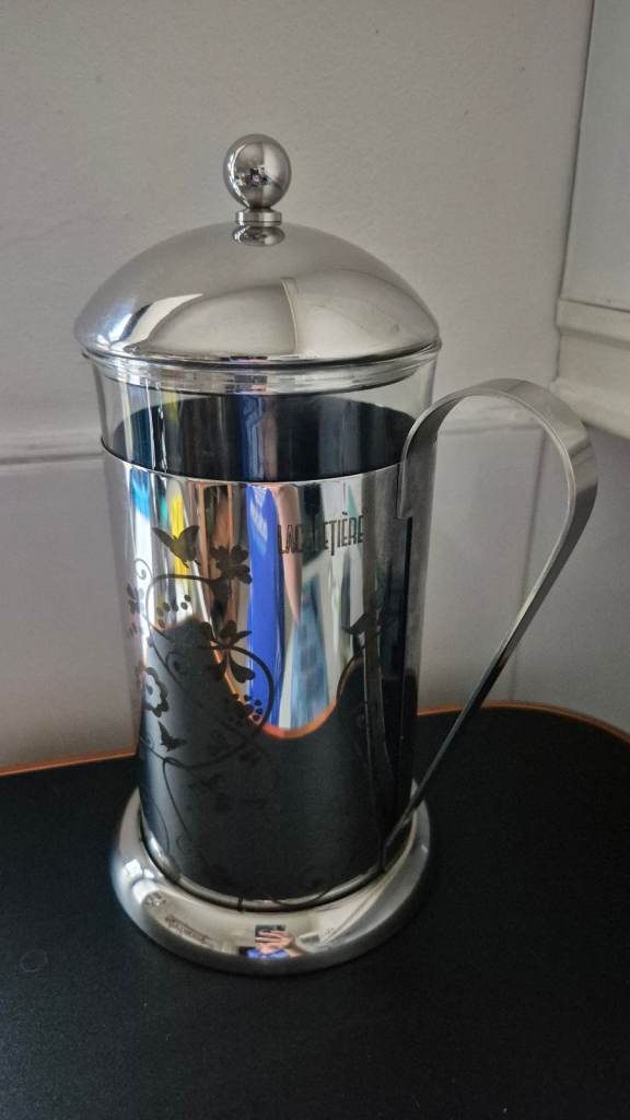 La Cafetiere 8 Cup (1L) French Press Coffee Maker With Floral Decor