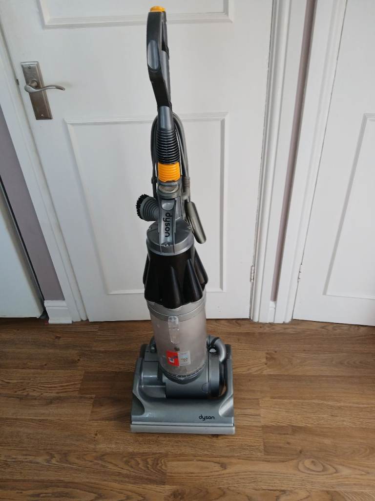 Dyson Upright Vacuum Cleaner - Silver/Grey, Good Working Condition