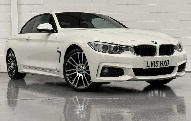 2015 BMW 4 Series 2.0 420d M Sport Convertible 2dr Diesel Auto Euro 6 (s/s) (184 ps) M PACKAG Con...