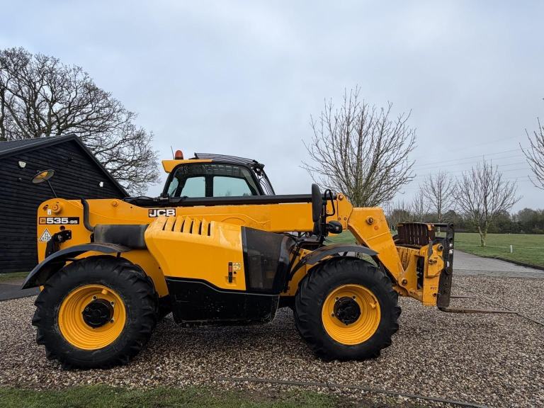 JCB 535-95 Telehandler -Only 2401 hrs- Air Con-Joystick-Strimech Pro fork Positi