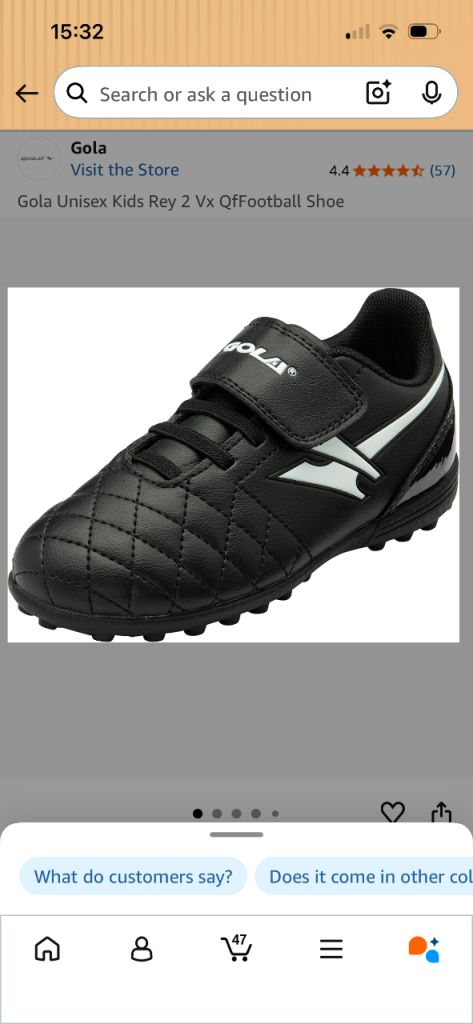 Boys football trainers 