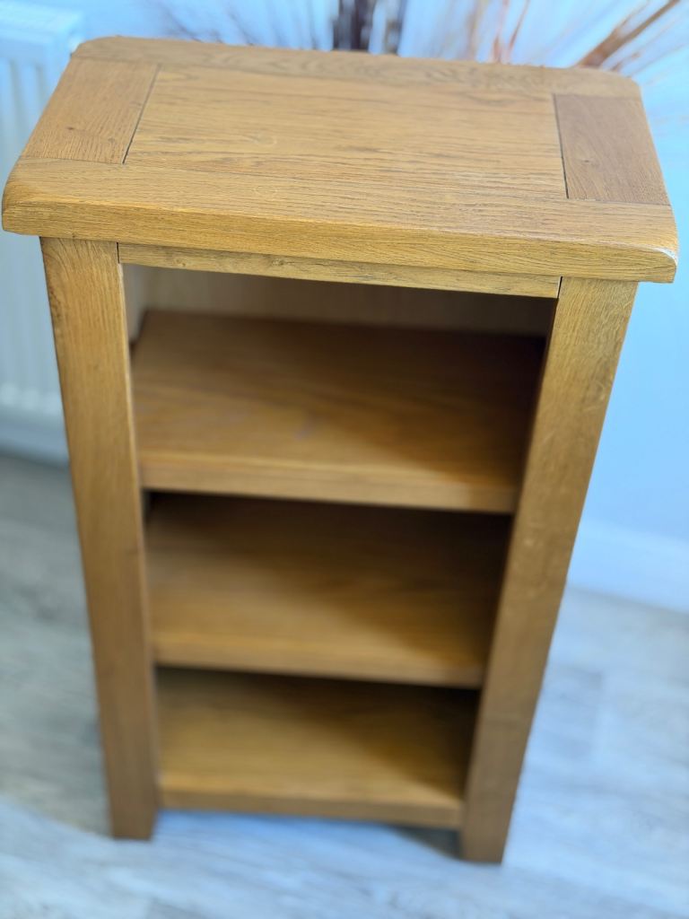 Oak Book Case 85cm tall