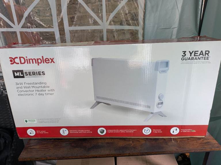 Dimplex ML Series Electric Heater – Brand New in Box
