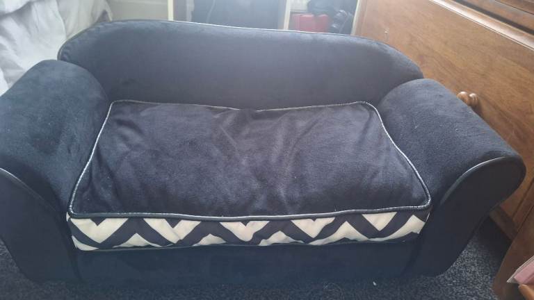 Pet sofa pawhut dog cat chair pet furniture 
