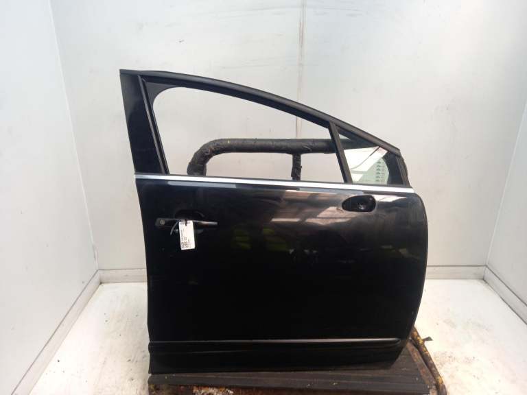 Peugeot 5008 Right Front Door O/S 2009-2017 Ktv - Black Pearl Paint 5 Door Mpv