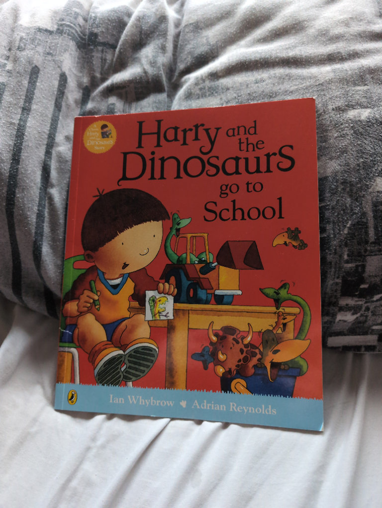 Harry and the dinosaurs go to school book