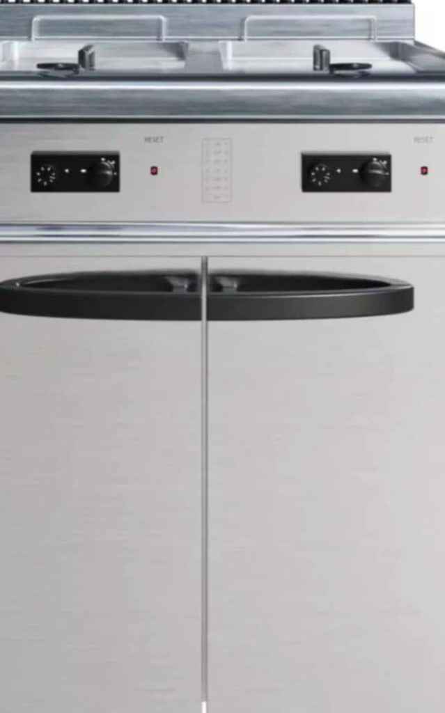 empire gas fryer , can deliver