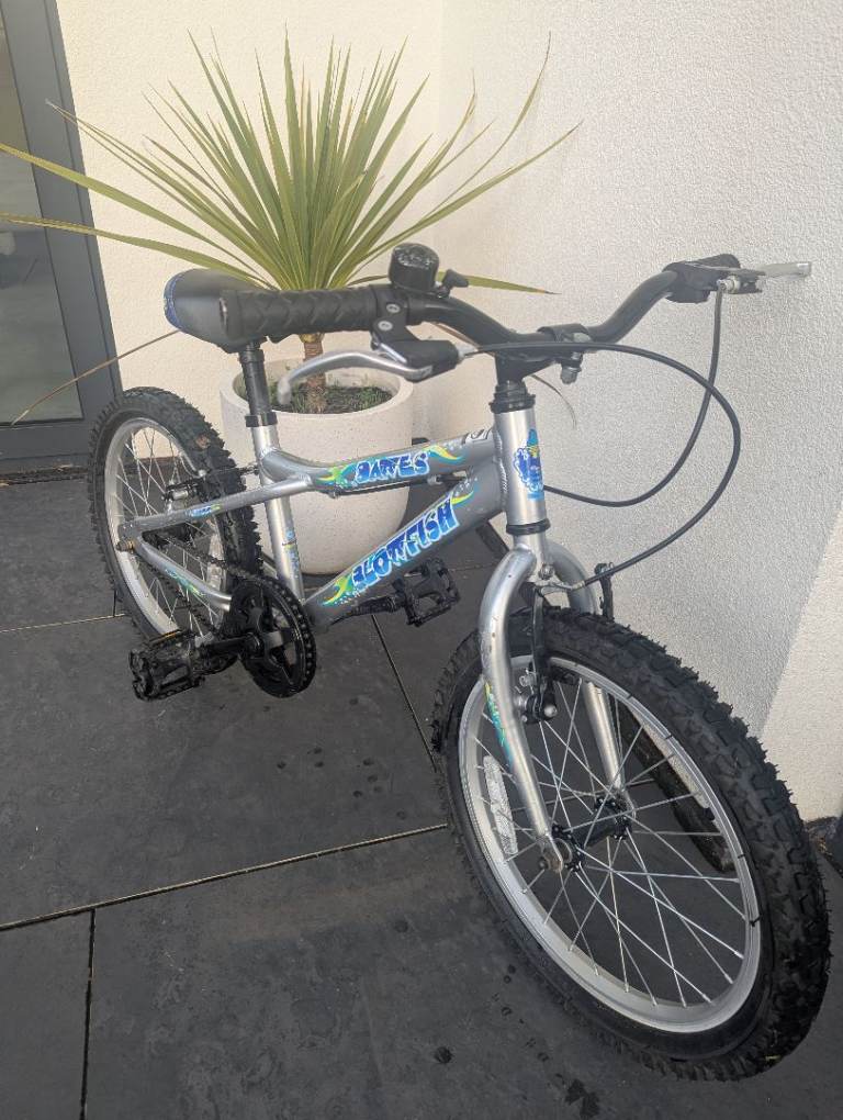 Dawes Blowfish 18 inch Wheel Silver Kids Bike Childrens