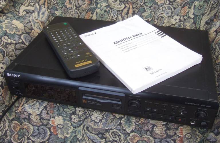 Sony MD JE510 - Digital MD Player / Recorder