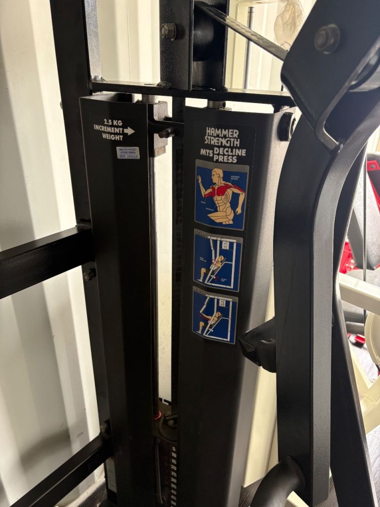 Hammer Strength MTS ISO-lateral decline press machine. | in Derby ...