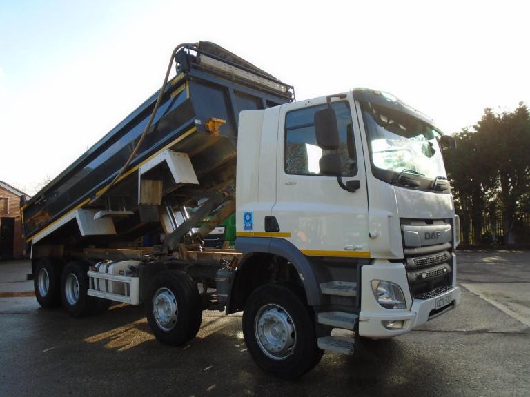 2020 (70) DAF CF 450 FAD EURO 6 8X4 STEEL BODY TIPPER 