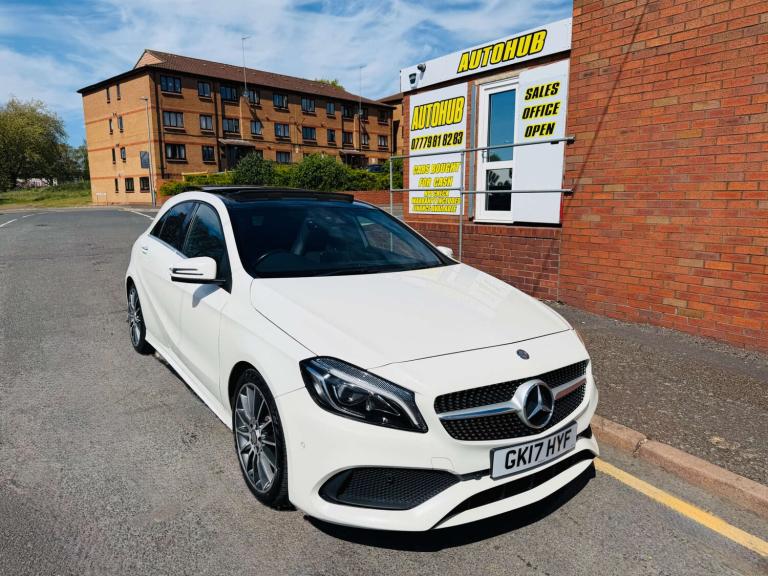 2017 Mercedes-Benz A-Class 1.6 A 180 AMG Line Premium+ Auto 5dr Hatchback Petrol Automatic