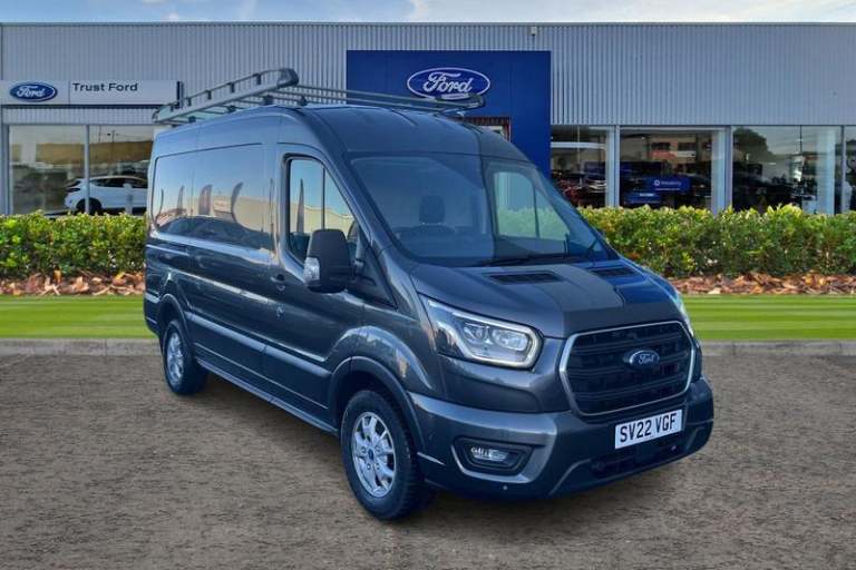 2022 Ford Transit 350 Limited AUTO L2 H2 MWB Medium Roof FWD 2.0 EcoBlue 185ps Automatic Panel Va...