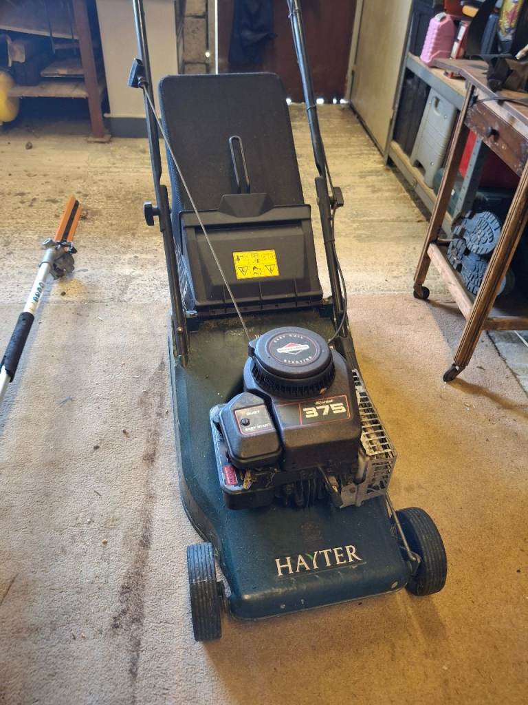 Petrol Lawnmower, Hedge trimmer and d Pressure washer
