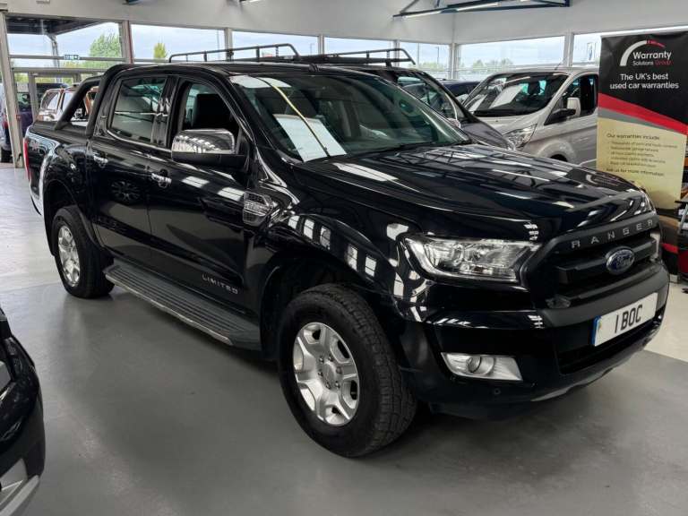 2017 Ford Ranger 2.2 TDCi Limited Super Cab Pickup 4WD Euro 5 4dr PICK UP Diesel Manual