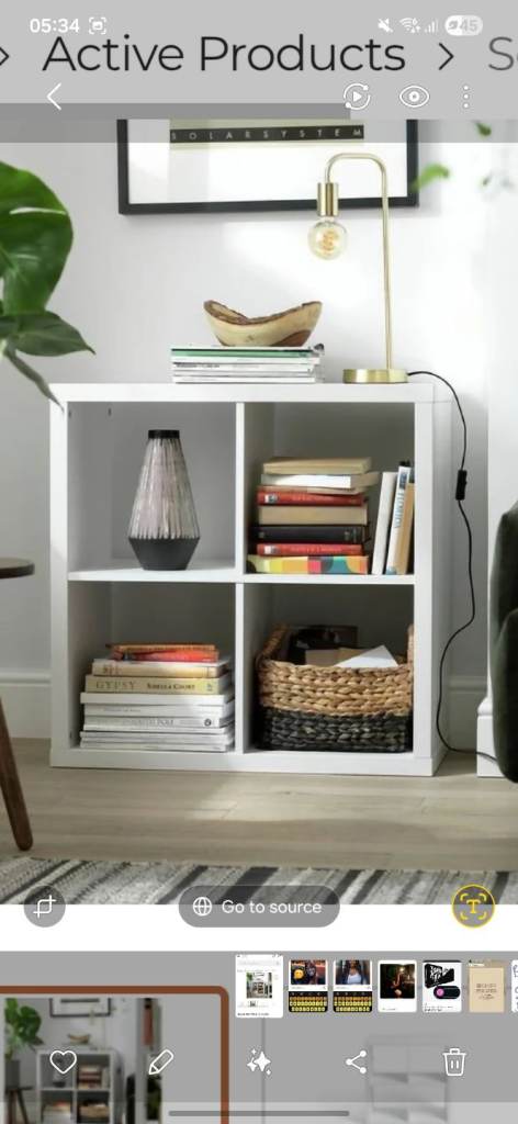 Ikea Kallax 4 Cube X2