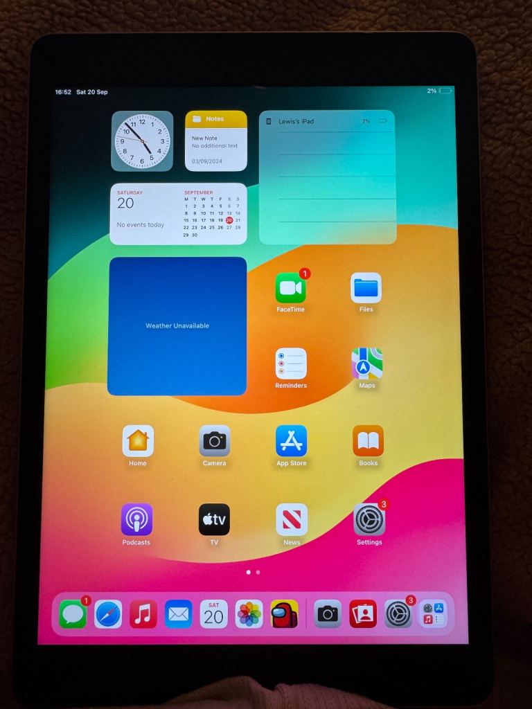 Apple iPad 9th gen