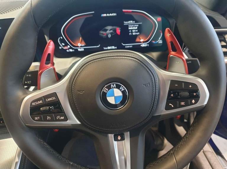 Bmw 1, 2, 3, 4, 5 series paddle shift extensions red