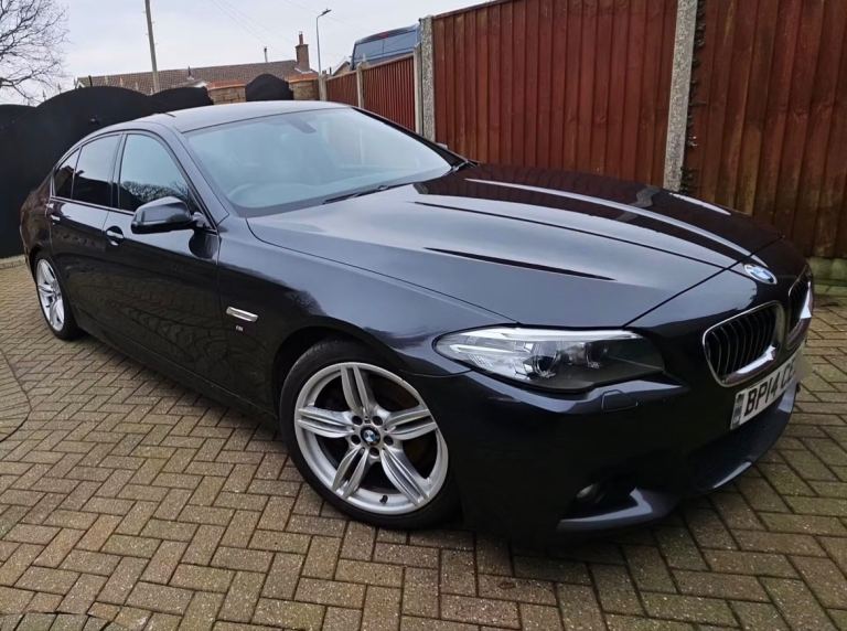 BMW, 5 SERIES (520D M SPORT), Auto, ULEZ, Heated Leathers, FSH (Recently Serviced), Superb drive 