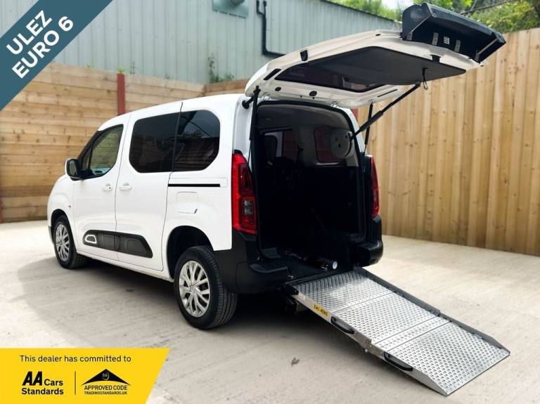 2021 Citroen Berlingo 3 Seat Auto Wheelchair Accessible Disabled Access Vehicle WAV MPV Diesel Au...