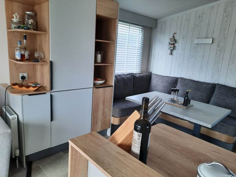 2023 Swift Moselle Scandinavian – Prime Beachfront Pitch – £59,995, Shell Bay Holiday Park KY91HB