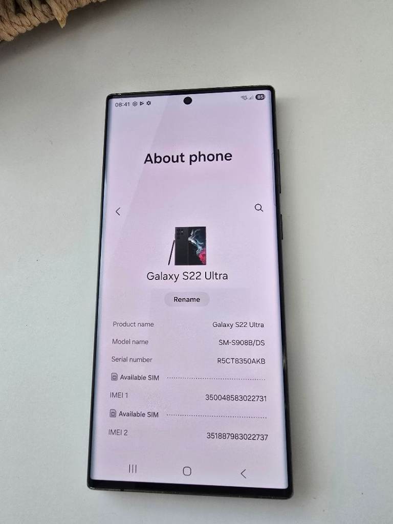 Samsung Galaxy S22 Ultra 256GB