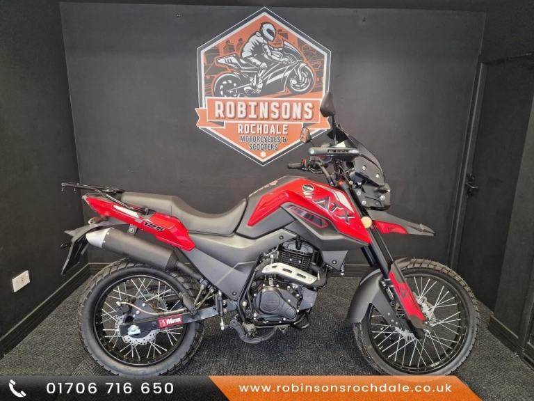 MGB ATX 125CC, adventure learner legal motorbike.