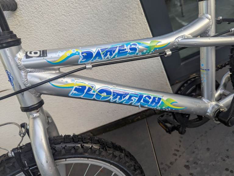 Dawes Blowfish 18 inch Wheel Silver Kids Bike Childrens