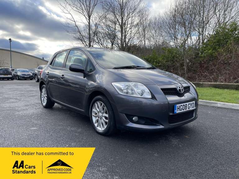 2008 Toyota Auris 1.6 VVTi TR 5dr MM HATCHBACK PETROL Automatic