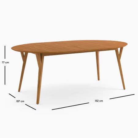 West Elm Mid-Century Modern Round Extendable Dining Table + four chairs