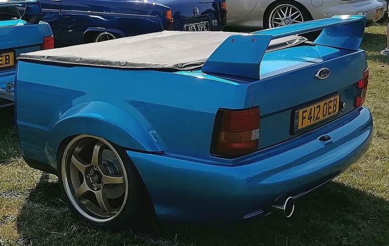 Custom built Mk4 escort cabriolet trailer 