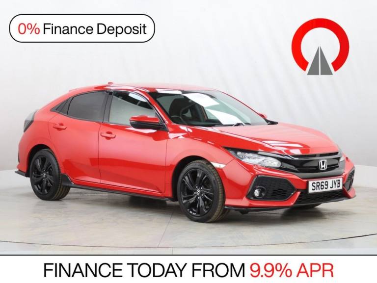 2019 Honda Civic 1.5 VTEC Turbo Sport Hatchback 5dr Petrol CVT Euro 6 (s/s) (182 ps) Hatchback Pe...