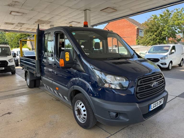 2019 69 FORD TRANSIT 2.0 350 ECOBLUE DROPSIDE DOUBLE CAB 4DR DIESEL MANUAL RWD L