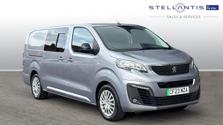 2023 Peugeot Expert e 1000 75kWh Asphalt Premium + Long Panel Van 6dr Electric Auto LWB (7kW Ch P...