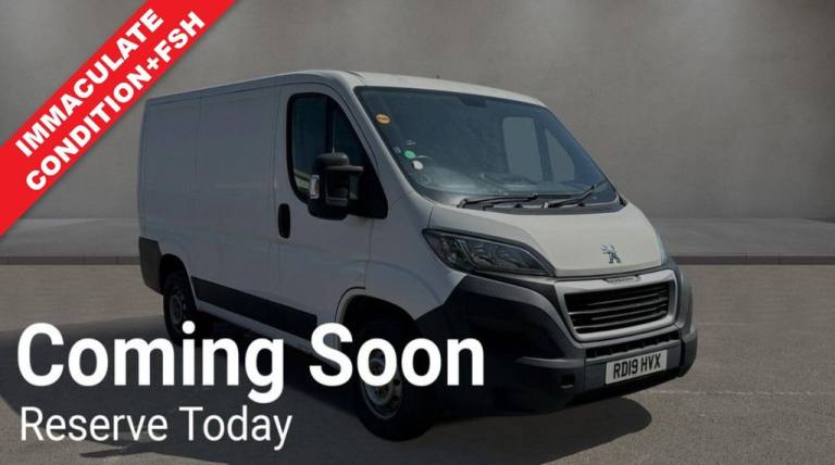 2019 19 PEUGEOT BOXER 2.0 BLUE HDI 110 PROFESSIONAL NAV NO VAT VAN L1 H1 100 BHP