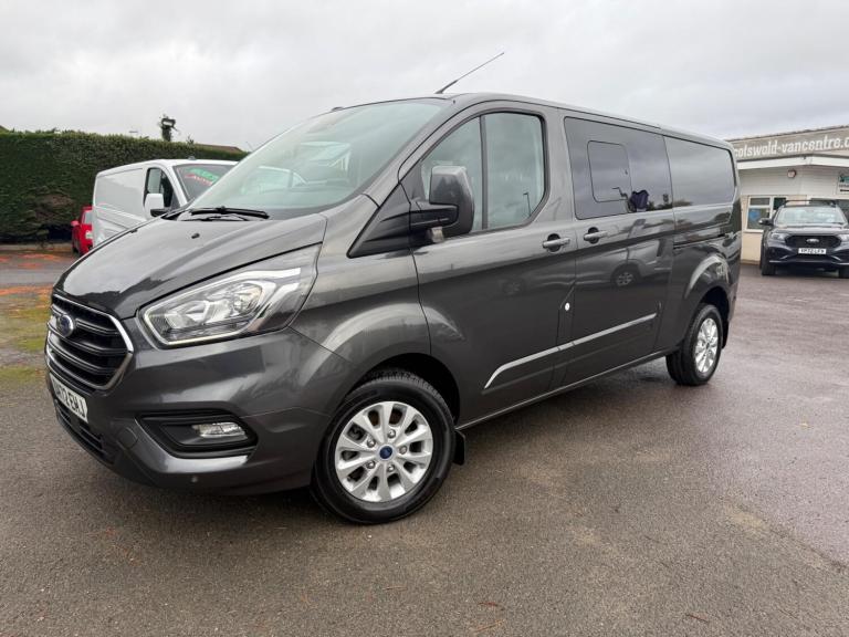2022 Ford Transit Custom 2.0 EcoBlue 130ps Low Roof D/Cab Limited Van Auto PANEL VAN DIESEL Autom...