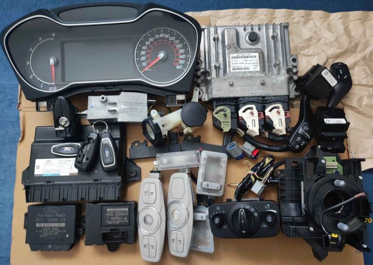 Ford Mondeo Mk4.5 2.0 Diesel TDCI 2014 ECU lock set kit and some extras