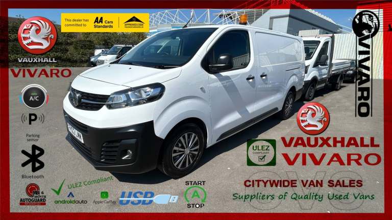 2022 Vauxhall Vivaro 3100 2.0d 145PS Dynamic H1 Van NO VAT PANEL VAN Diesel Manual