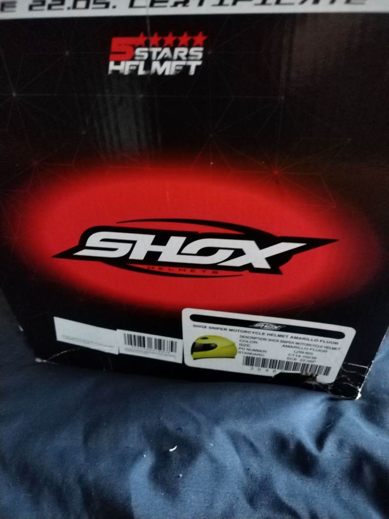Shox helmet size M