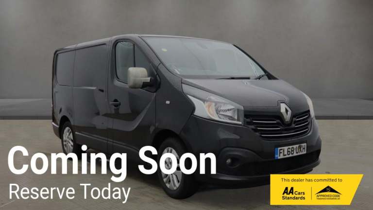 2018 Renault Trafic 1.6 dCi ENERGY 27 Sport Nav Panel Van 5dr Diesel Manual SWB Standard Roof E P...