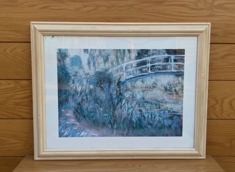 The Japanese Bridge (Le Pont Japonais) By The Impressionist Painter Claude Monet