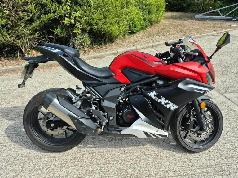 2024 24 LEXMOTO LXR 125 Super Sports Euro 5 LXR125 1464 MILES CLEAN RED LXS