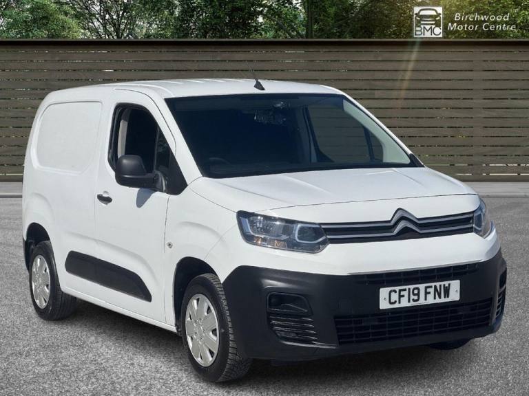 2019 Citroen Berlingo 1.6 BlueHDi 650 X M Panel Van 5dr Diesel Manual SWB Euro 6 (75 ps) Panel Va...