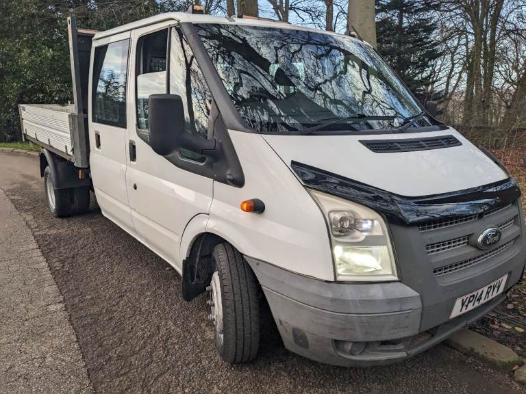 Ford transit crewcab tipper 140000miles, any inspection welcome only £4795 no vat 