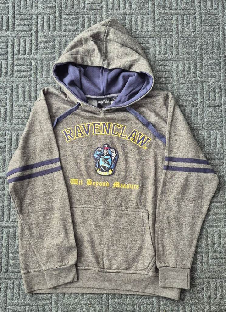 Harry Potter Ravenclaw Hoodie – Grey, Good Condition